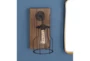 11" Brown Iron Wall Sconce - Room