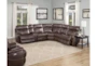 Bachman 135" 6 Piece Power Reclining Sectional  - Signature