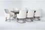 Palladium 9 Piece Dining Set W/ 8 Arm Chairs By Drew & Jonathan For Living Spaces - Side
