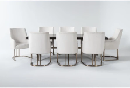 Palladium Dining With 8 Arm Chairs Set For 8 By Drew & Jonathan For Living Spaces