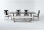 Palladium 96" Dining With Bench & 4 Back Side Chairs Set For 6 - Signature