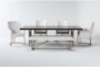 Palladium 6 Piece Dining Set W/ 4 Arm Chairs By Drew & Jonathan For Living Spaces - Signature