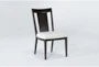 Palladium Wood Back Side Chair - Side