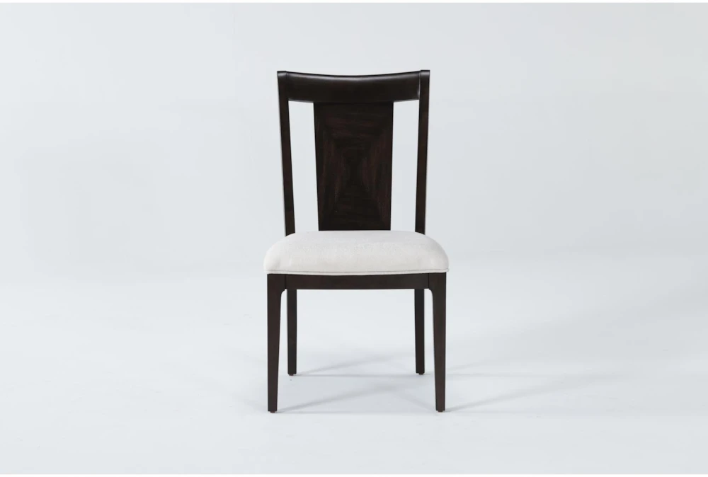 Palladium Wood Back Side Chair