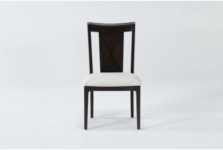 Palladium Wood Back Side Chair