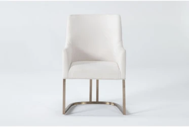 Palladium Upholstered Back Arm Chair