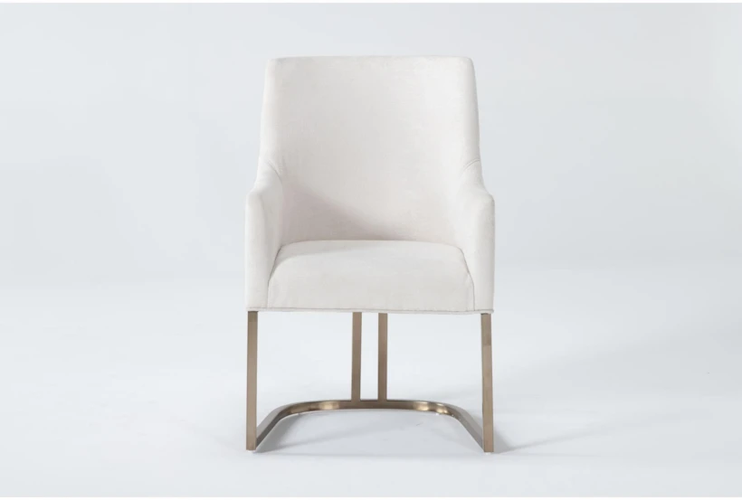 Palladium Upholstered Back Arm Chair - 360