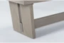 Westridge Dining Bench By Drew & Jonathan For Living Spaces - Detail