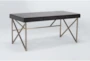Palladium Writing Desk By Drew & Jonathan for Living Spaces - Side