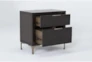 Palladium 2 Drawer Nightstand By Drew & Jonathan for Living Spaces - Side