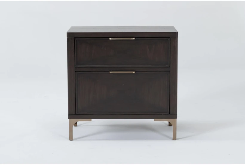 Palladium 2 Drawer Nightstand By Drew & Jonathan for Living Spaces - 360
