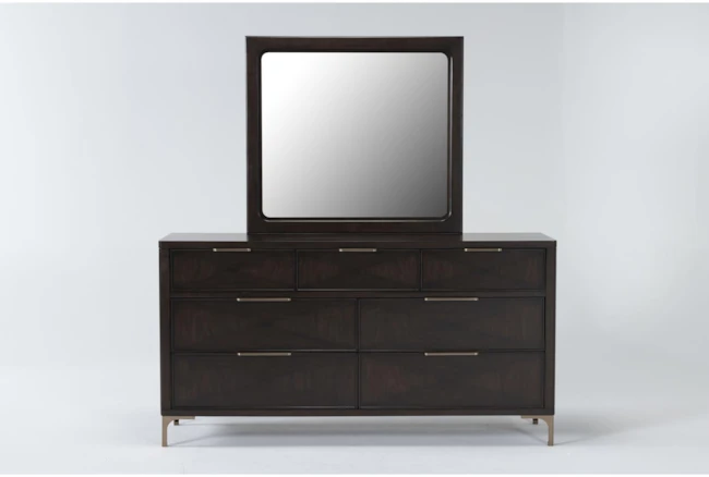 Palladium Dresser/Mirror By Drew & Jonathan for Living Spaces - 360
