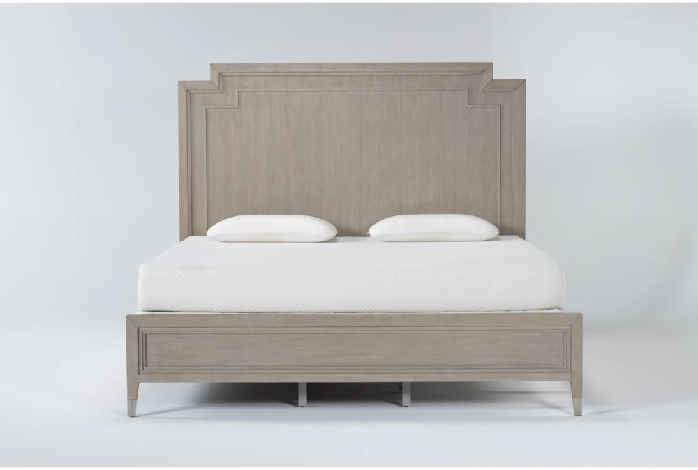 Westridge Grey California King Panel Bed