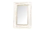 31X47 Inch Gold Metal Contemporary Wall Mirror - Signature