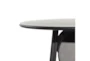 36 Inch Metal Counter Table With 4 Fold Out Stools - Detail