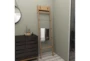 76 Inch Metal + Wood Blanket Ladder With Hooks - Room