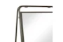 65" Iron + Wood A Frame Shelf With Mirror - Detail