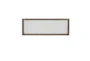 32X14 Inch White Metal + Wood Laundry Sign Wall Decor - Back