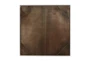 40X40 Inch Black Wood Geo Pattern Wall Decor - Material