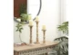 11, 14, & 17 Inch Wood Totem Pillar Candle Holder - Room
