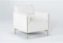 Alta Chalk Accent Chair By Drew & Jonathan For Living Spaces - Side