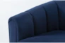 Falcon Channeled Swivel Chair By Drew & Jonathan For Living Spaces - Detail
