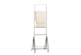 61 Inch Metal + Wood Standing Blanket Ladder On Casters - Signature