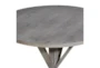 29" Wood Pedestal Round Accent Table - Detail