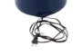 23 Inch Blue Porcelain Table Lamp Set of 2 - Detail
