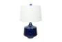 23 Inch Blue Porcelain Table Lamp Set of 2 - Signature