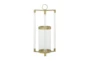 23 Inch Gold Stainless Steel Lantern - Material