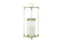 23 Inch Gold Stainless Steel Lantern - Signature