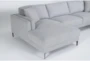 Culver 113" 4 Piece Sectional With Left Arm Facing Chaise By Drew & Jonathan For Living Spaces - Detail