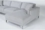Culver 113" 4 Piece Sectional With Right Arm Facing Chaise By Drew & Jonathan For Living Spaces - Detail
