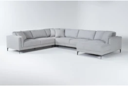 Culver 4 Piece Sectional With Right Arm Facing Chaise By Drew & Jonathan For Living Spaces