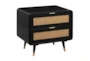 Marlene Cane Drawer Front Nightstand - Front