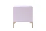 Anastasia Pink Lacquer Night Table - Back