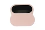 31" Celeste Modern Blush Pink Velvet Oval Bedroom Storage Bench - Top