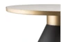 Zuri Marble Top Round Coffee Table - Detail
