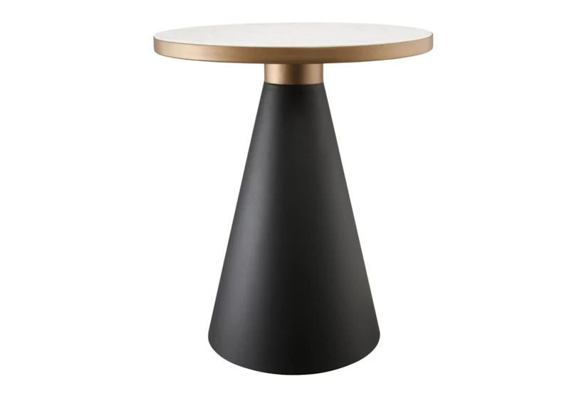 Zuri Marble Top End Table - 360