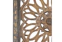 48X16 Brown Wood Wall Decor Set Of 2 - Detail