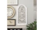 20 Inch White Chinese Fir Wood Wall Decor - Room
