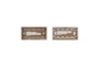 White Wood Wall Décor Signs Set Of 2 - Back