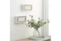 White Wood Wall Décor Signs Set Of 2 - Room
