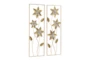 Gold Iron Wall Decor Set Of 2 - Material
