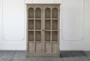 Weathered Natural Elm Radius 2 Door Tall Cabinet - Front