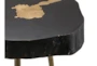 22" Legna Black End Table - Detail