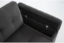 Flinn 103" 2 Piece Convertible Sleeper Sectional with Left Arm Facing Storage Chaise - Detail