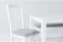 Gia 5 Piece Dining Set With 2 Benches - Detail