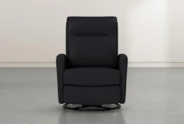 Dale IV Leather Power Swivel Glider Recliner